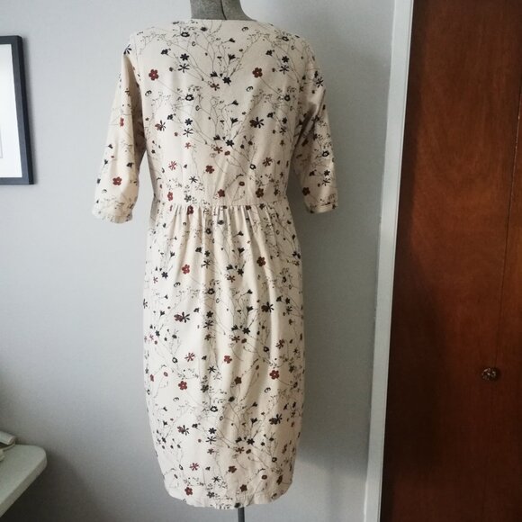 Homemade Button Down Flower Dress - Picture 5 of 7